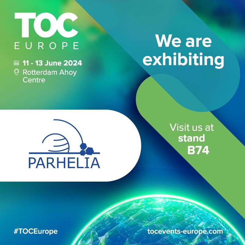 Parhelia B.V. will exhibit at TOC Europe 2024!