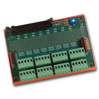 SENSORAY Model 7409TC / TDIN Breakout Board, 40-pin, with CJ Sensor and Prototype Area