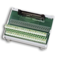 SENSORAY Model 7506TDIN Breakout board, 40-pin, DIN rail mountable